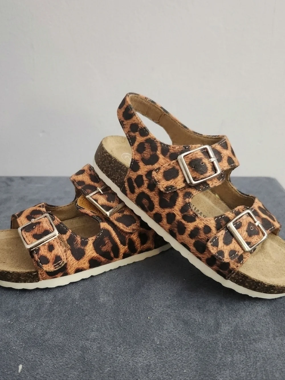 Cat & Jack Toddler Girl Leopard Print Sandals